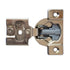 Home Choice Nickel Finish Soft Close 1/2" Overlay Concealed Hinge HA706