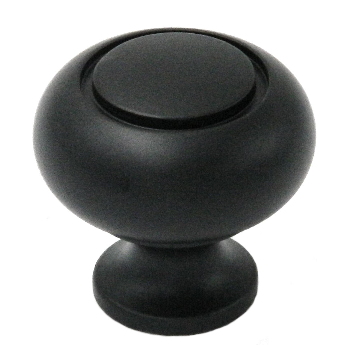 Paquete de 20 perillas redondas de latón macizo para gabinete Belwith Keeler Power &amp; Beauty de 1 1/4 ", bronce aceitado, K319