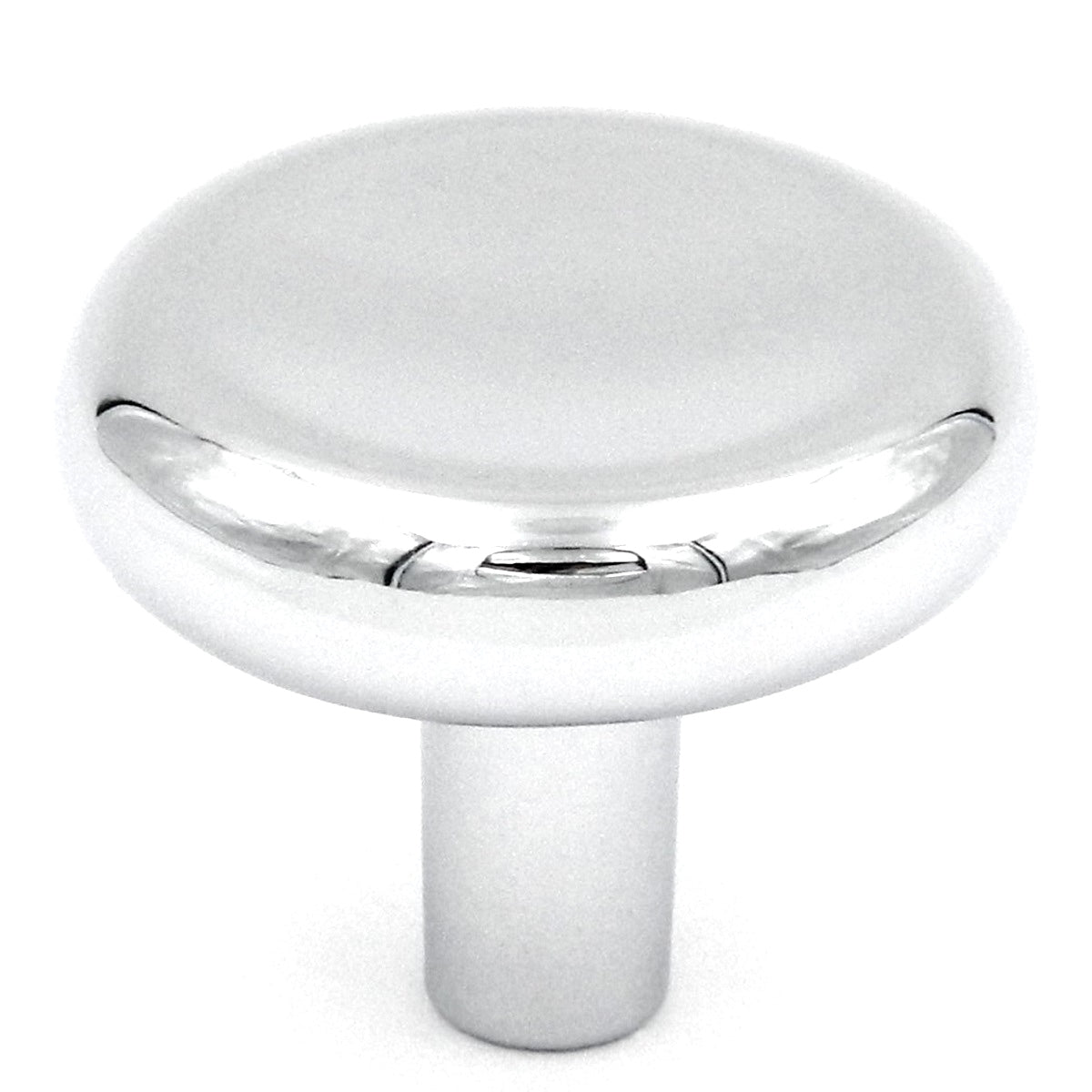 Hickory Hardware Eclipse 1 1/4" Polished Chrome Round Concave Cabinet Knob P204-26