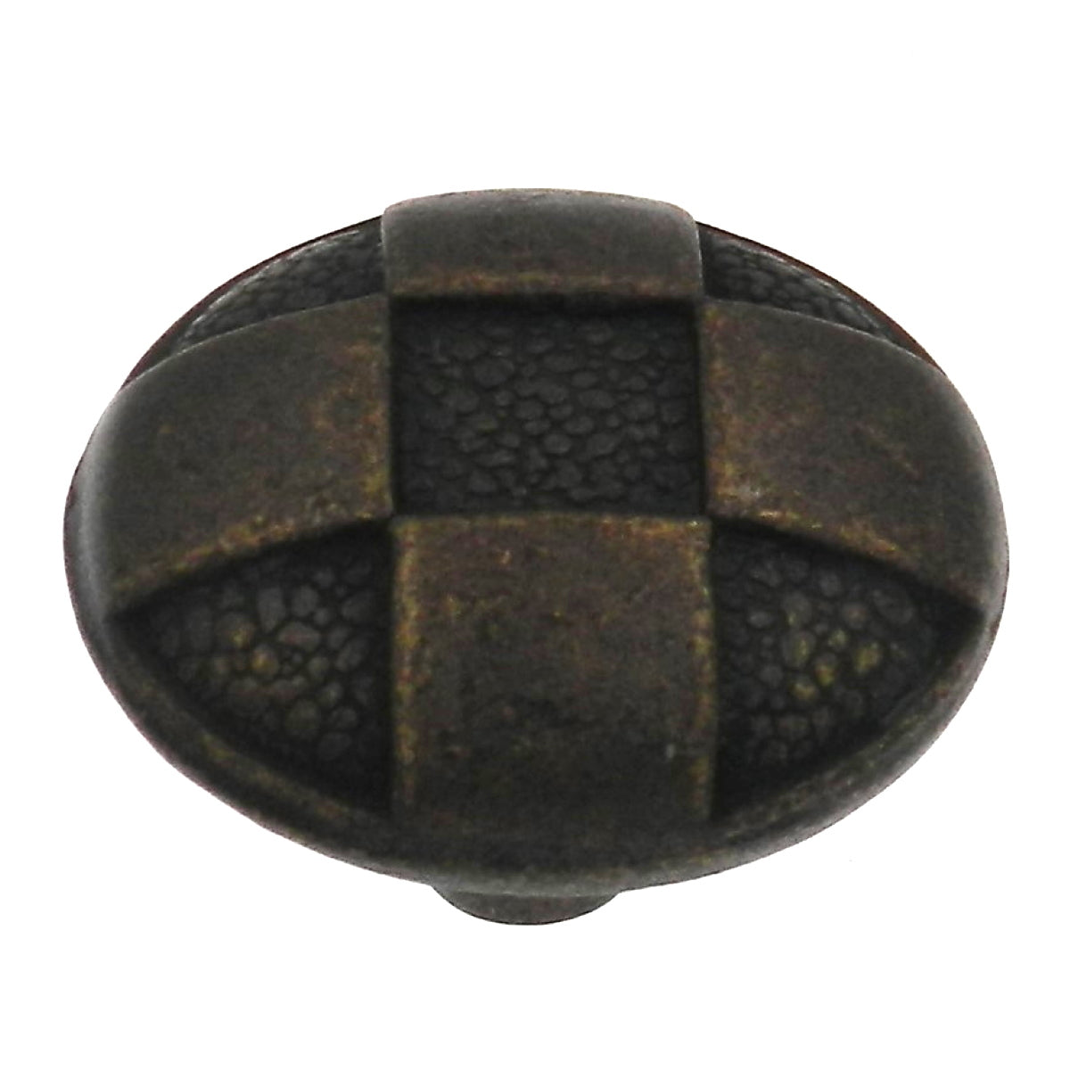 Hickory Hardware Harlequin P2511-WOA - Pomo redondo para gabinete (1 1/4 pulgadas, estilo antiguo)