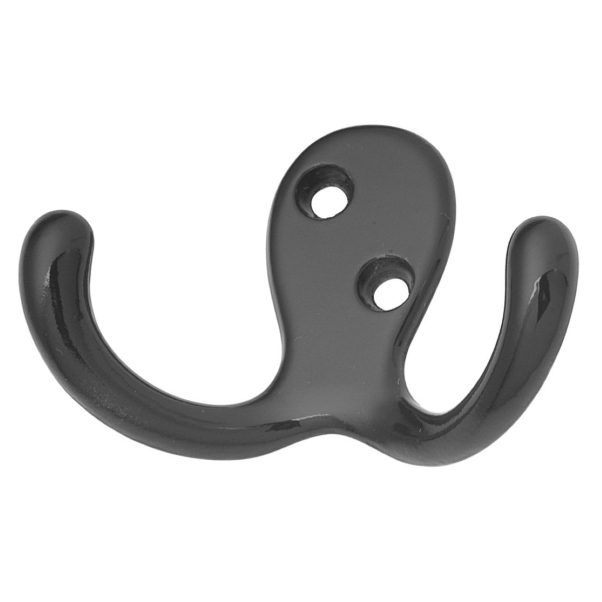 Hickory Hardware P27115-BL Gancho utilitario, 0,375 pulgadas, negro