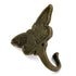 Hickory Hardware Natural Wonders Antique Brass Butterfly Wall Mount Clothes Hook P27703-AB