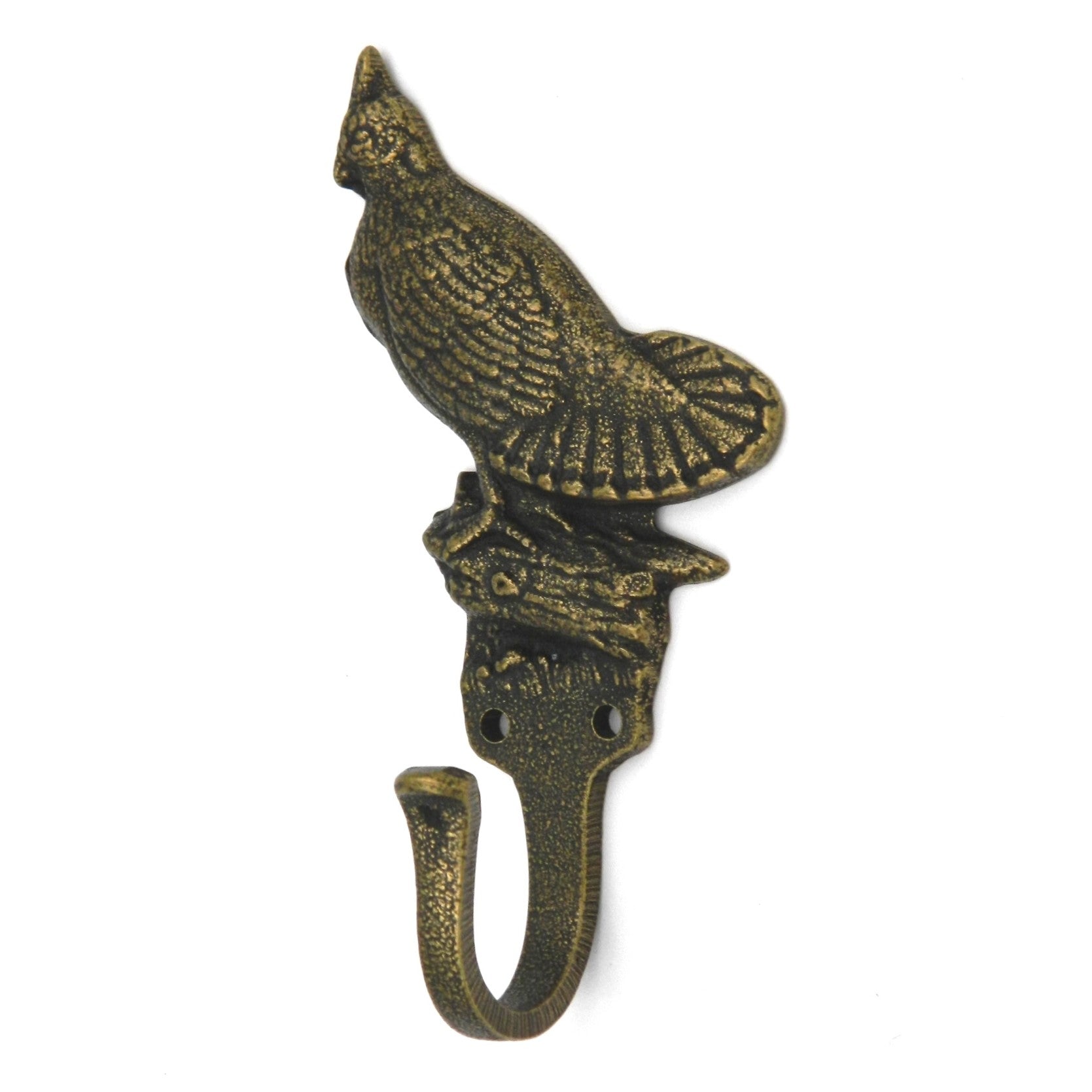 Hickory Hardware Abrigo o bata de latón macizo de latón envejecido Natural Wonders P28621-AB