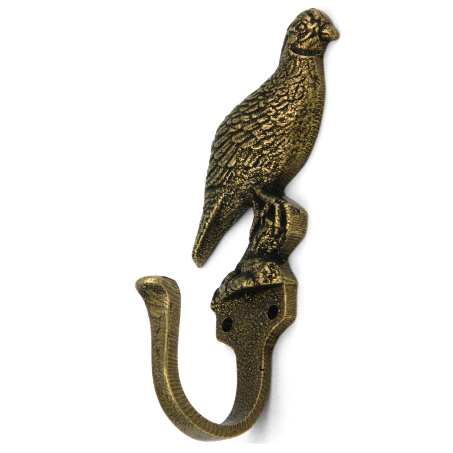 Hickory Hardware Abrigo o bata de latón macizo de latón envejecido Natural Wonders P28623-AB