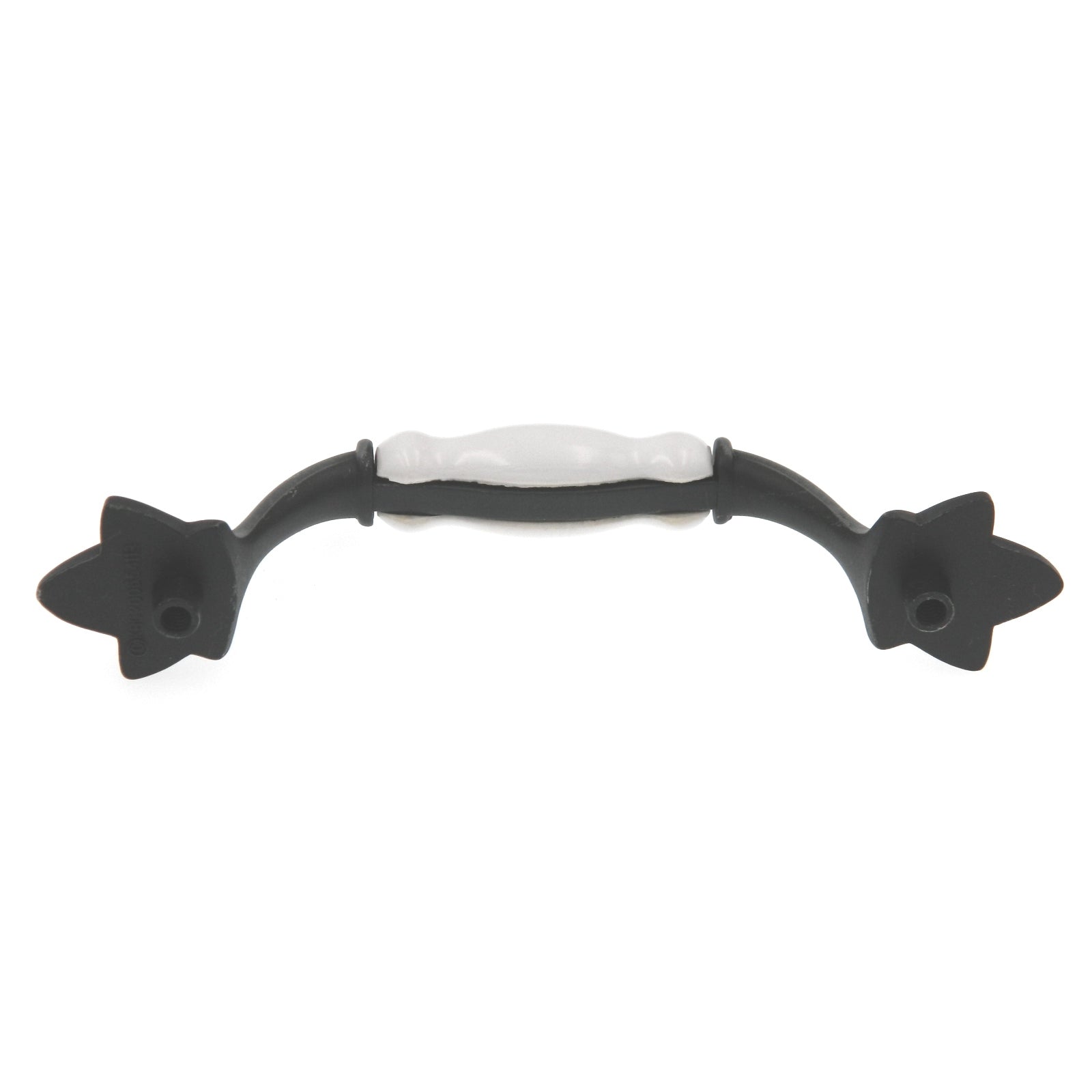 Paquete de 10 manijas Hickory Country Casual de peltre satinado antiguo de 3 3/4 "cc P3032-SPAW