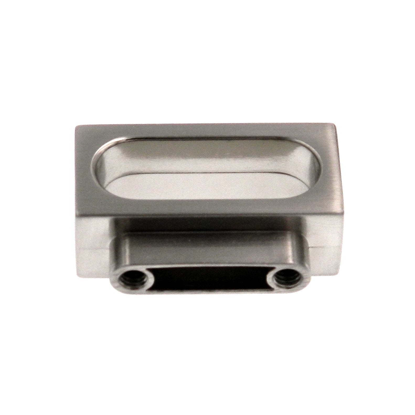 Hickory Hardware Greenwich 1 1/2" Satin Nickel Rectangle Modern Cabinet Knob P3043-SN