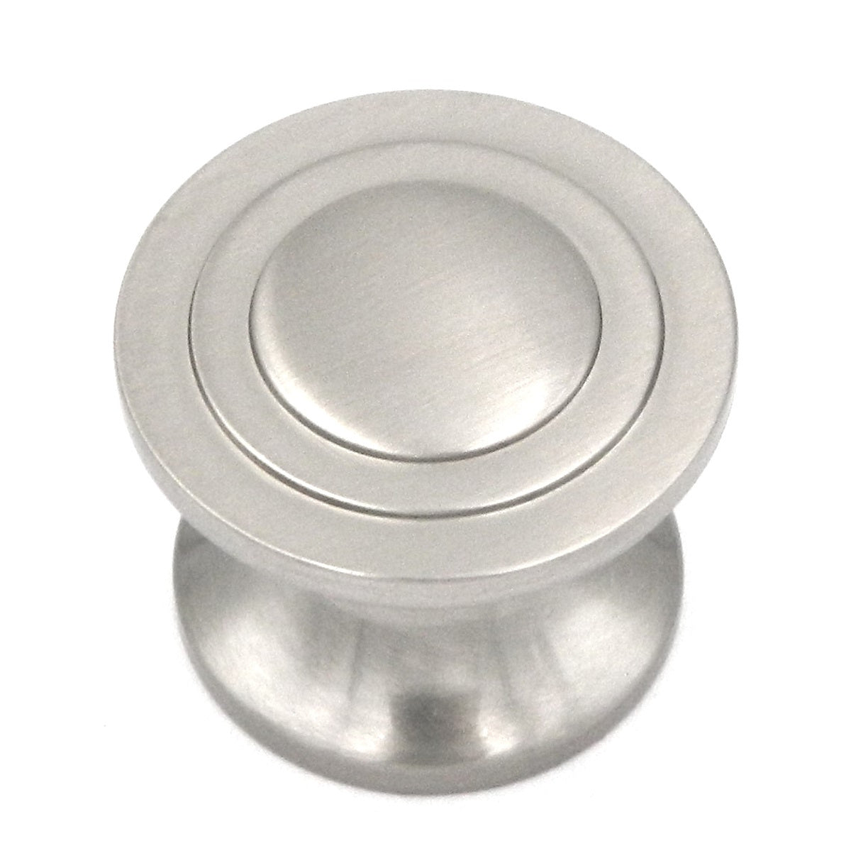 Hickory Hardware Deco P3101-SN - Pomo redondo para gabinete (cobre envejecido, 1 1/4 pulgadas)
