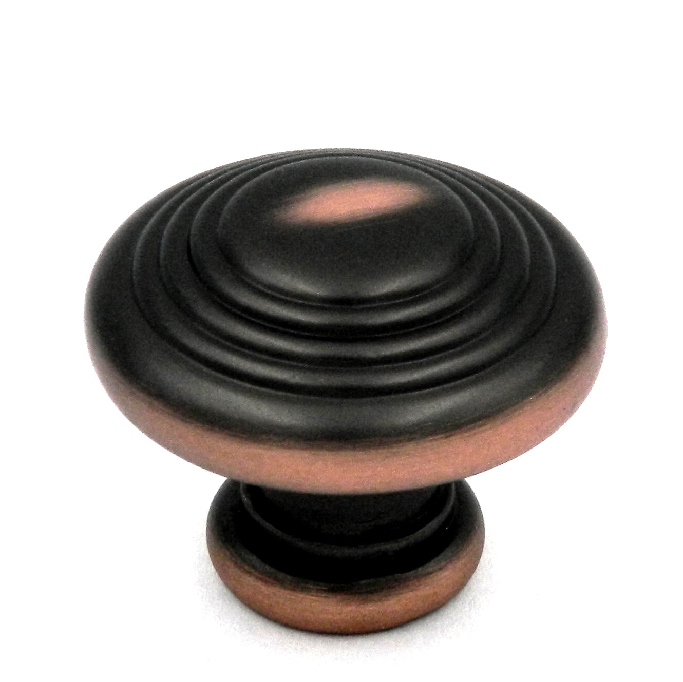 Hickory Hardware Deco 1 1/4" Cabinet Knob Oil-Rubbed Bronze Highlight P3103-OBH