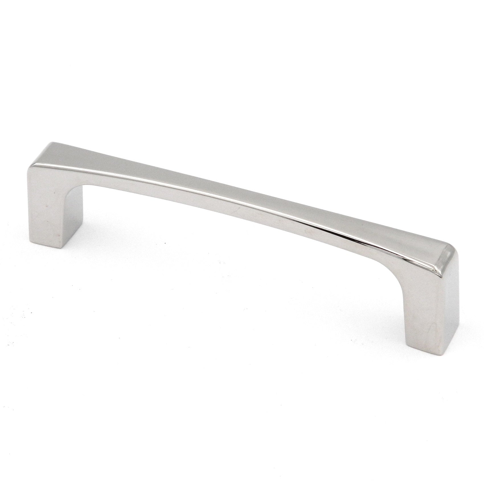 Hickory Rotterdam P3114-14 Bright Nickel 3 3/4" (96mm)cc Square Cabinet Handle Pull
