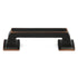 10 Pack Keeler Studio II P3272-2122 Oil-Rubbed Bronze Highlighted 3"cc Solid Brass Handle Pull