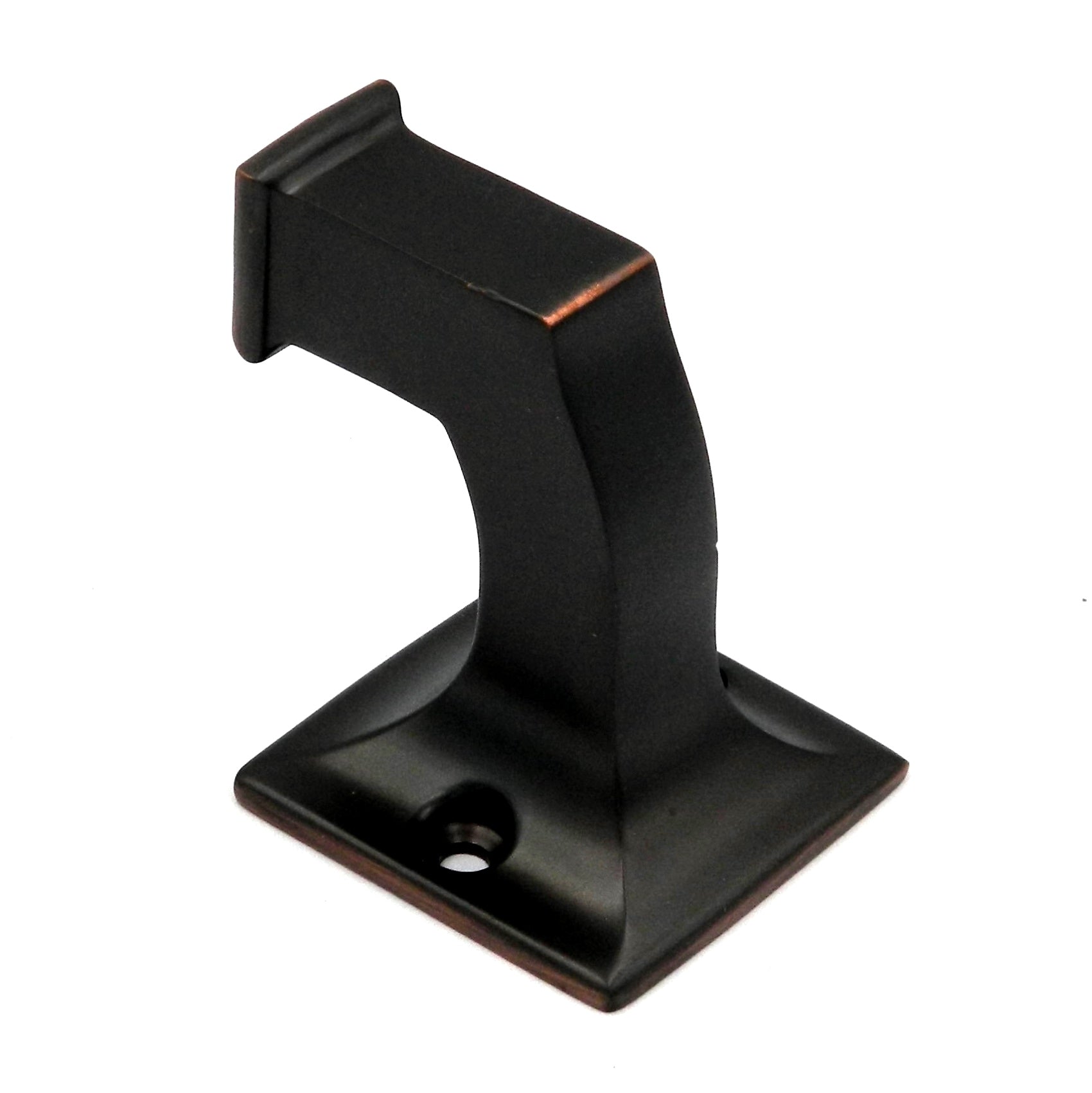 Belwith Keeler Brass Studio II Gancho para ropa resaltado en bronce aceitado P3276-2122