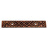 Hickory Hardware Southwest Lodge Antique Copper 3"cc Handle Backplate P376-AC