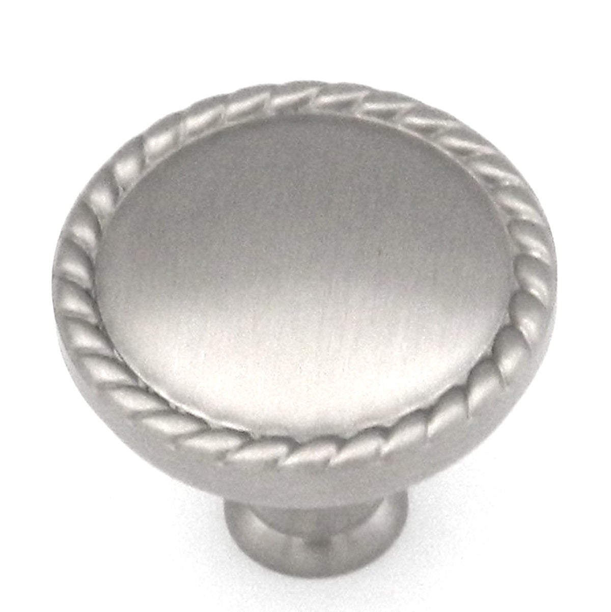 Keeler Annapolis Satin Nickel Round 1 1/2" Solid Brass Cabinet Knob P403