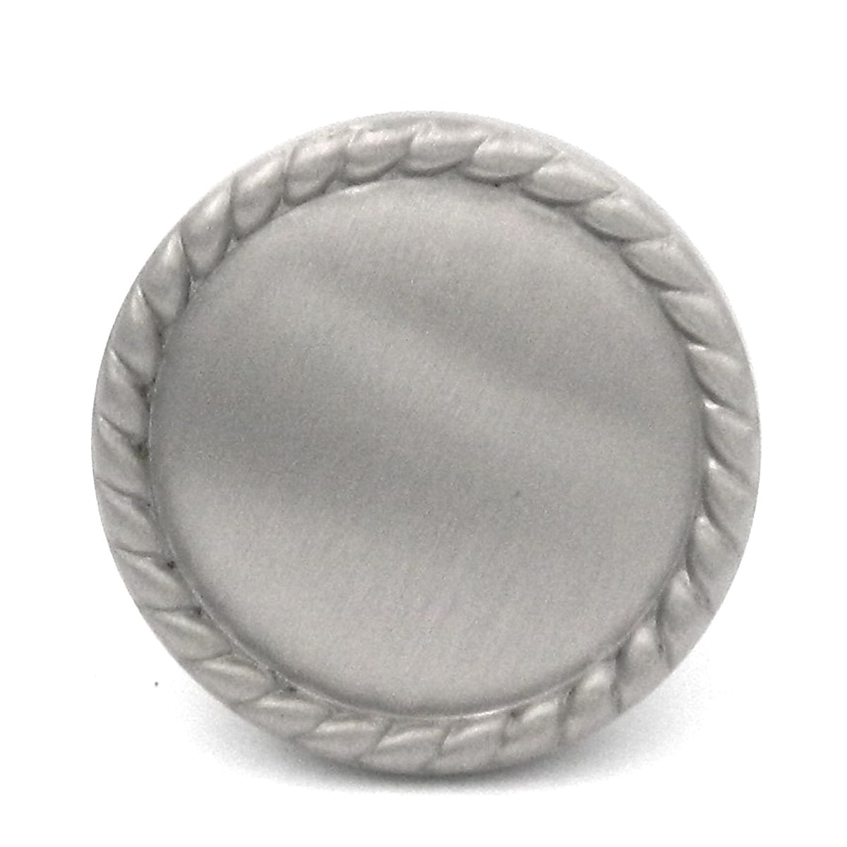 Keeler Annapolis Satin Nickel Round 1 1/2" Solid Brass Cabinet Knob P403