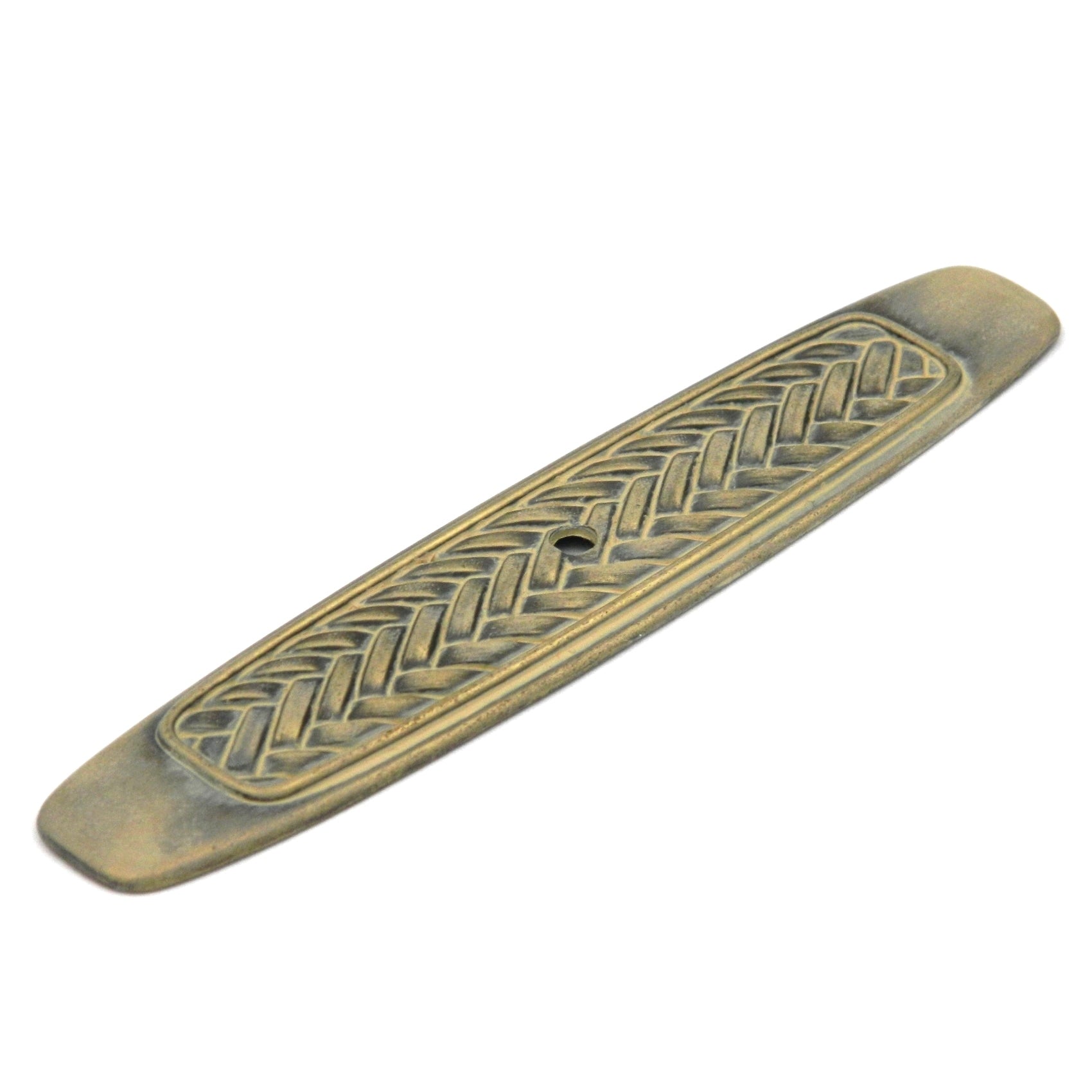 Belwith Catamaran Weave - Perilla para gabinete (5.0 in), color rubio envejecido P7514-BOA