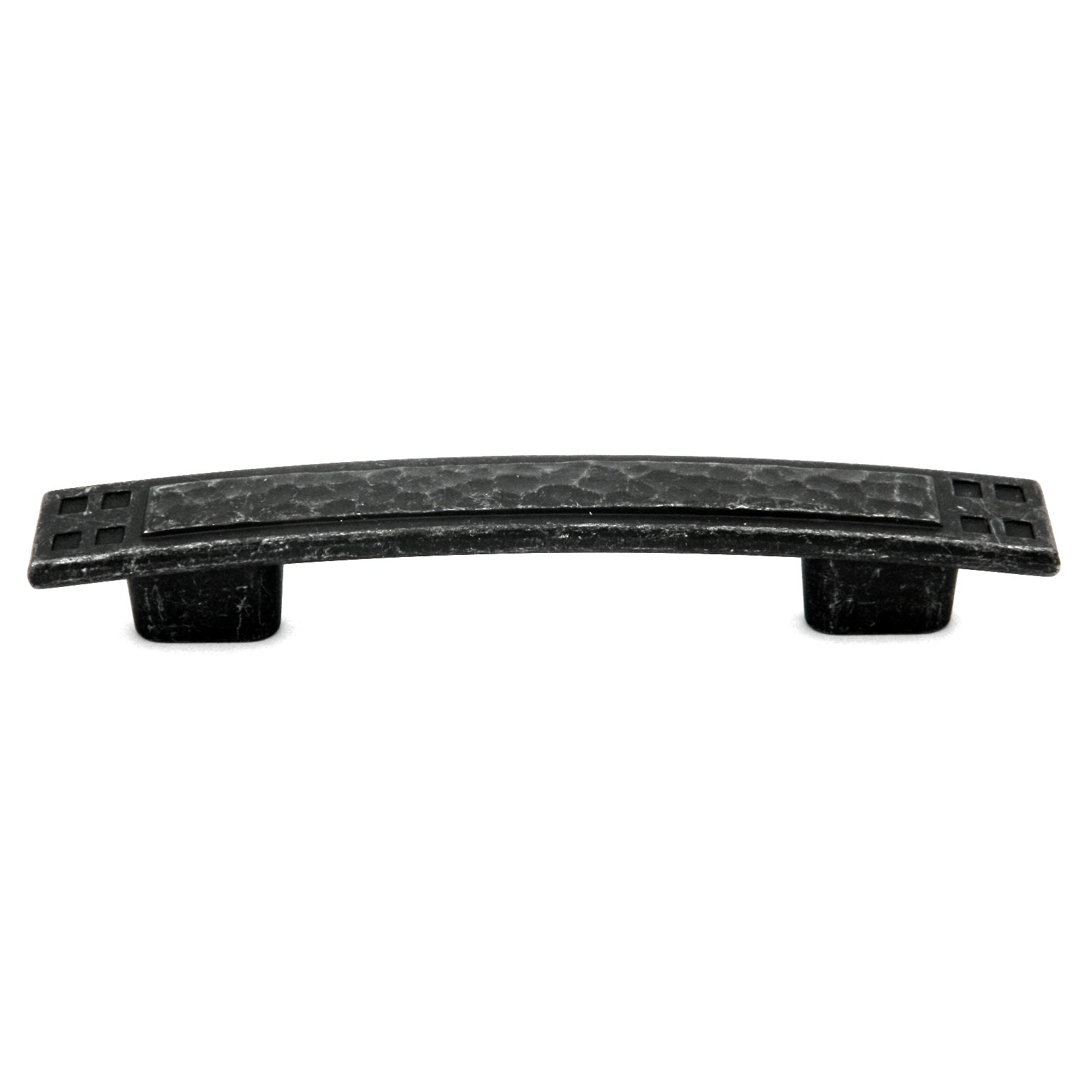 Hickory Hardware Arts & Crafts Pewter 3", 3 3/4" (96mm)cc Handle Pull P7525-SPA-VP