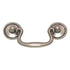 Hickory Hardware Manor House Silver Stone 2 1/2" Ctr. Drawer Bail Pull P8048-ST