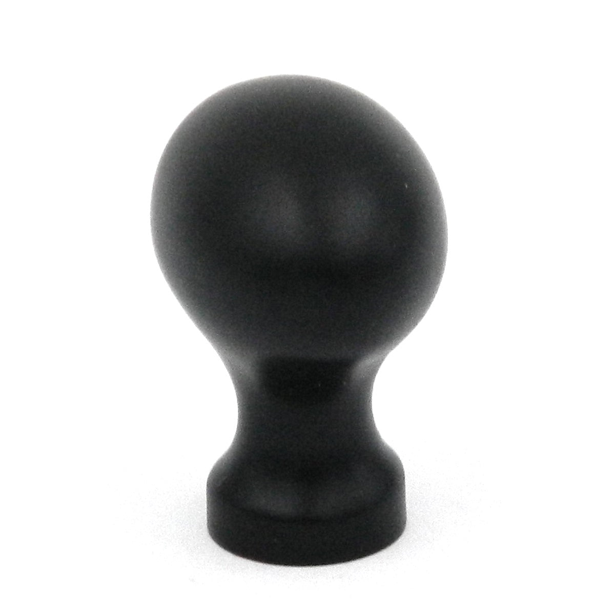 Solid Brass Oil-Rubbed Bronze 1 1/4" Oval Cabinet Knob Keeler P9175-10B