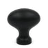 Solid Brass Oil-Rubbed Bronze 1 1/4" Oval Cabinet Knob Keeler P9175-10B