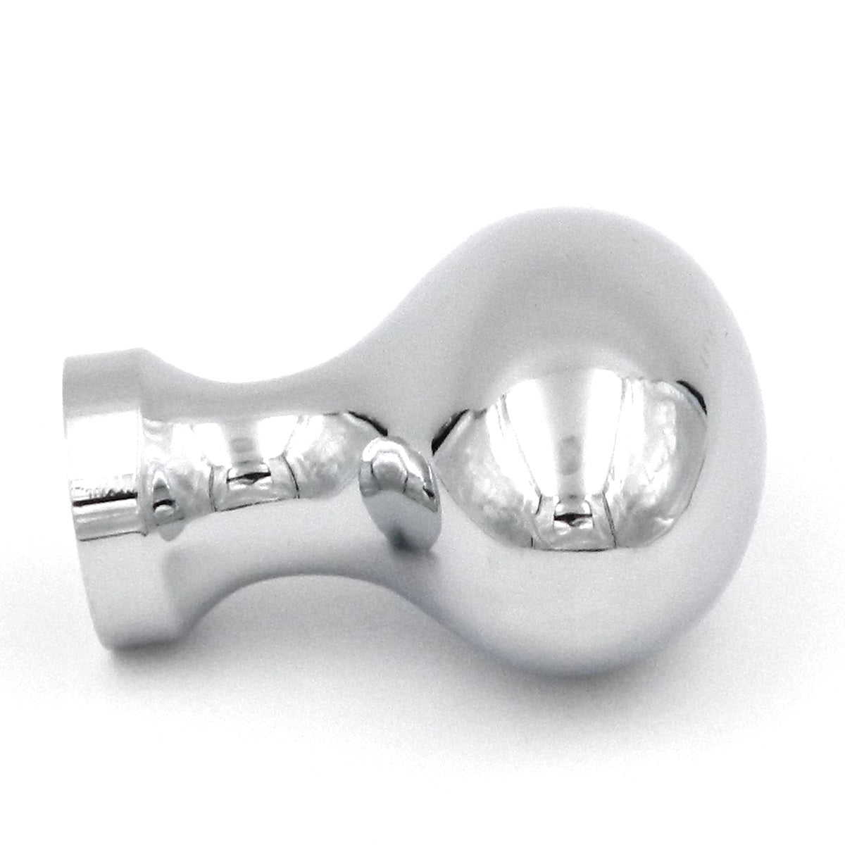 Solid Brass Polished Chrome 1 1/4" Oval Cabinet Knob Hickory Hardware P9175-26