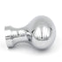 Solid Brass Polished Chrome 1 1/4" Oval Cabinet Knob Hickory Hardware P9175-26