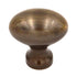 Solid Brass Satin Dover 1 1/4" Oval Cabinet Knob Keeler P9175-9013