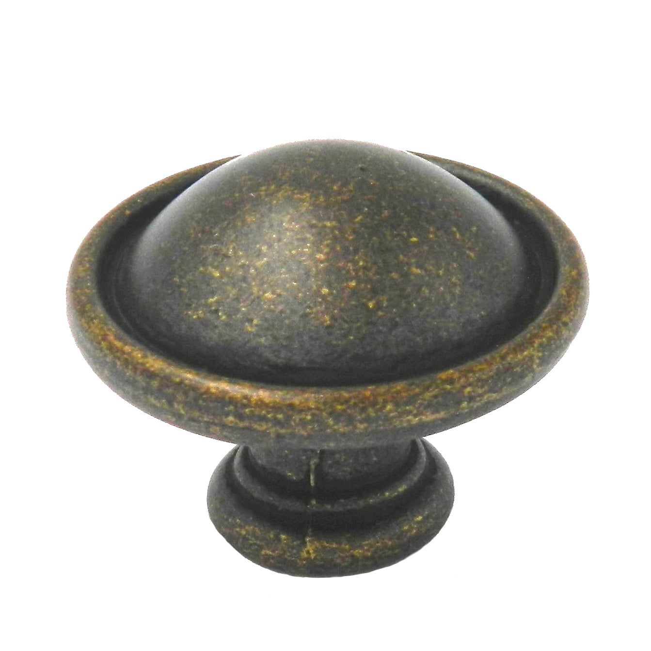 Paquete de 20 tiradores de perilla Hickory Hardware Oxford Antique Windover Antique 1 3/8" PA1214-WOA