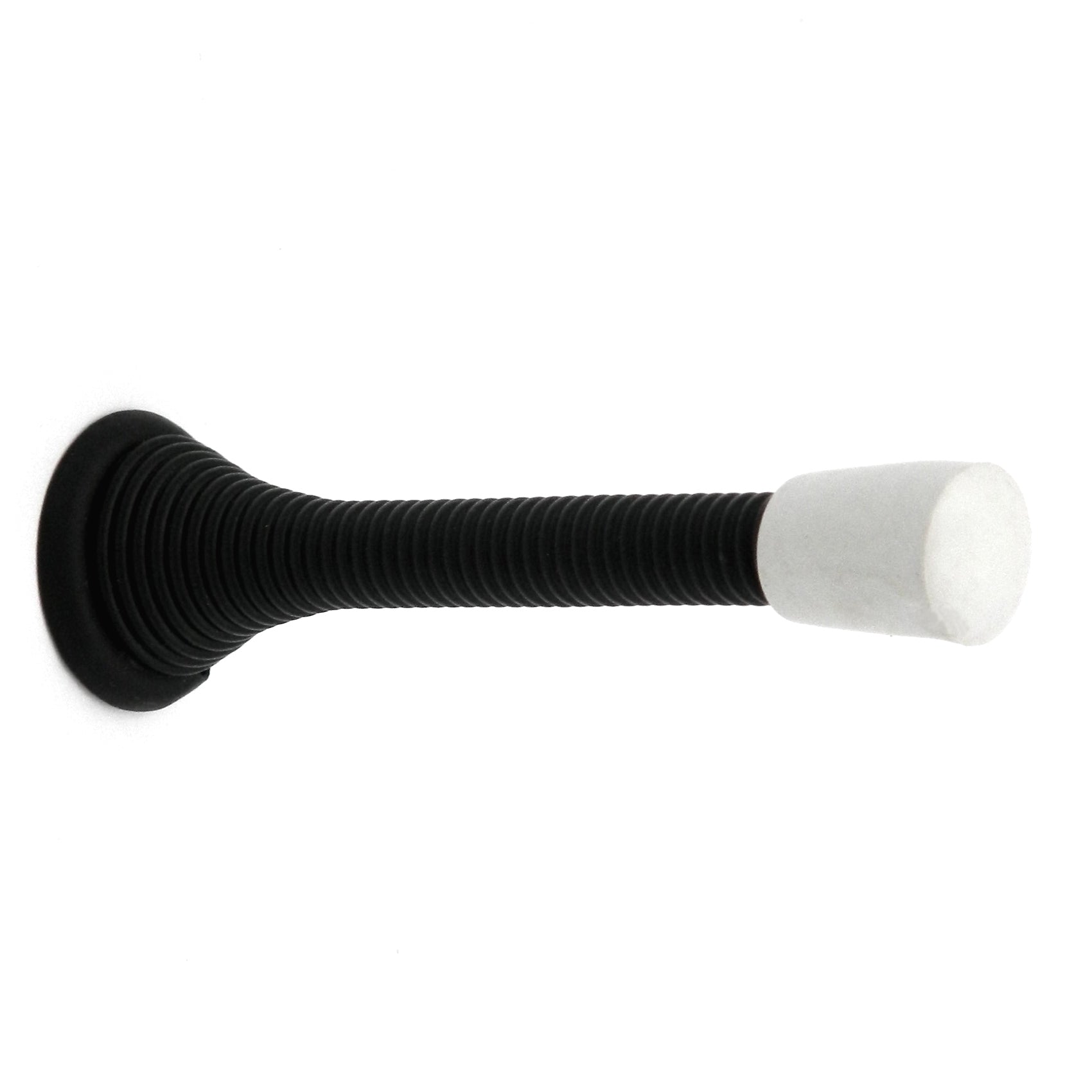 Hickory Hardware PBH0256-10B Tope para puerta con resorte de bronce aceitado de 3 1/4"