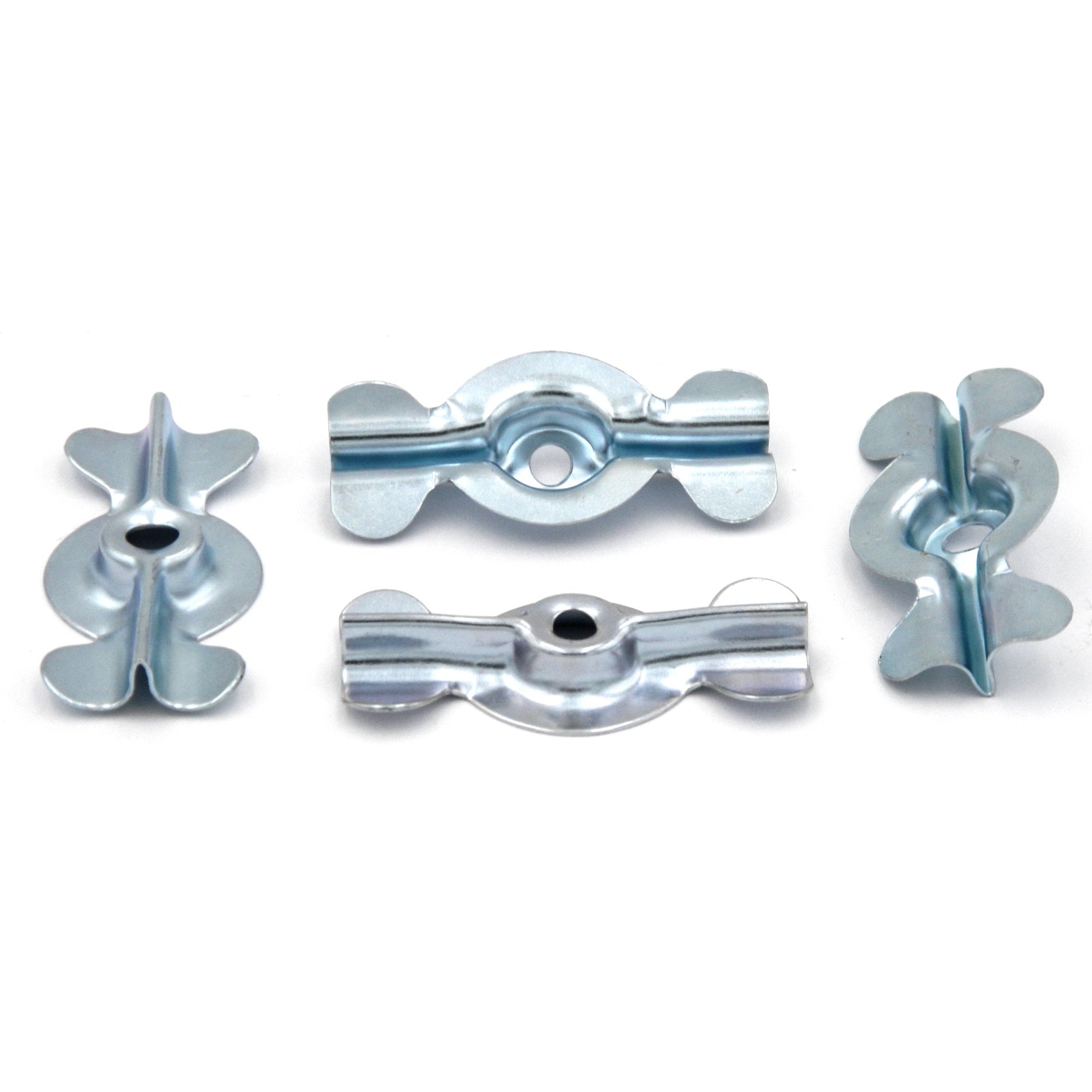 Hickory Hardware PBH0267 - Clips de pantalla para botón giratorio de aluminio, juego de 4