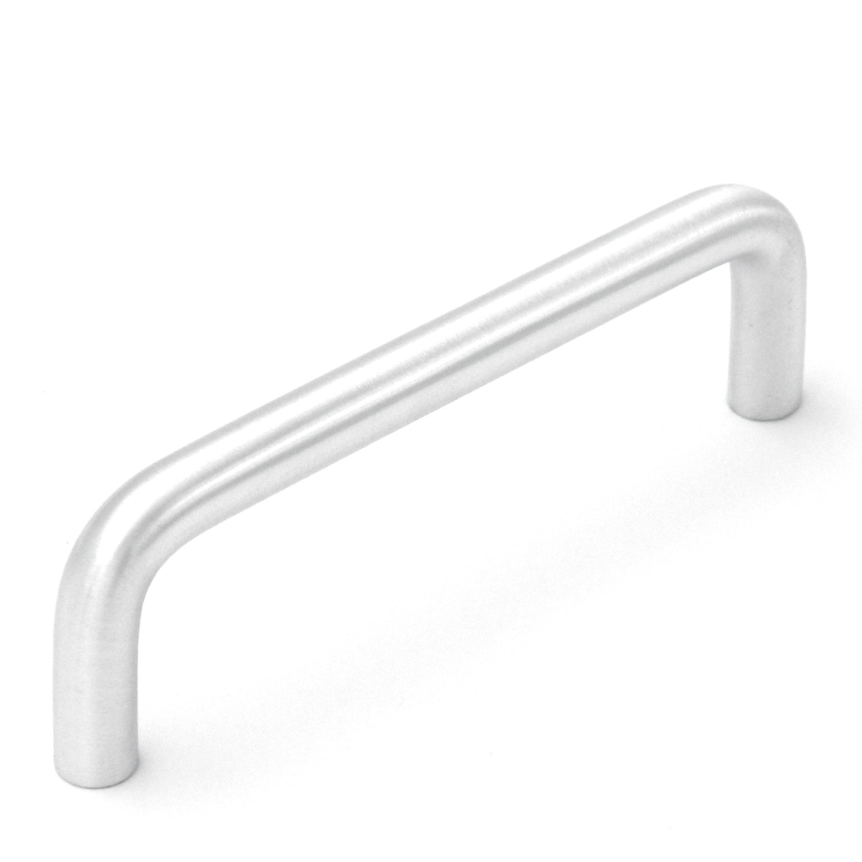Keeler Satin Aluminum Cabinet or Drawer  3 1/2"cc Wire Pull Handle PW354-28